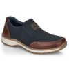 Men'S Shoes Shoesissime Casual Shoes | Rieker 03354-14 Blue