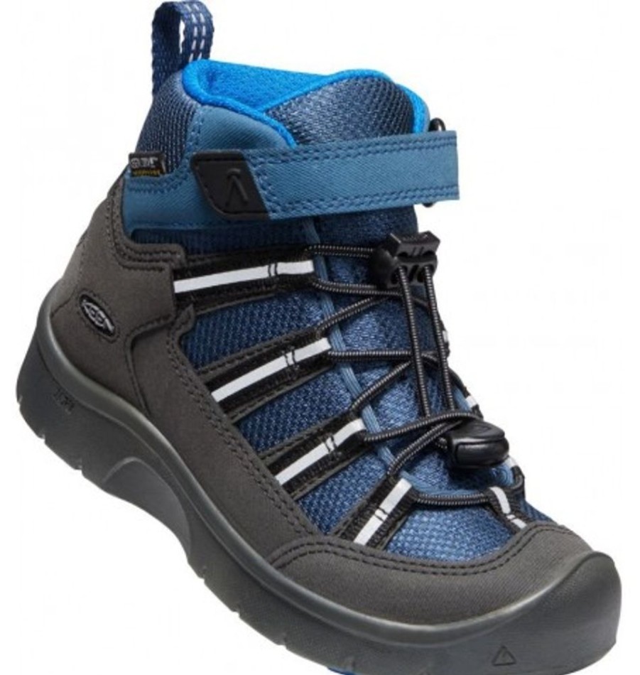 Kids Shoes Shoesissime Fall Boots | Keen Hikeport 2 Sport Mid Wp 1022784 Blue