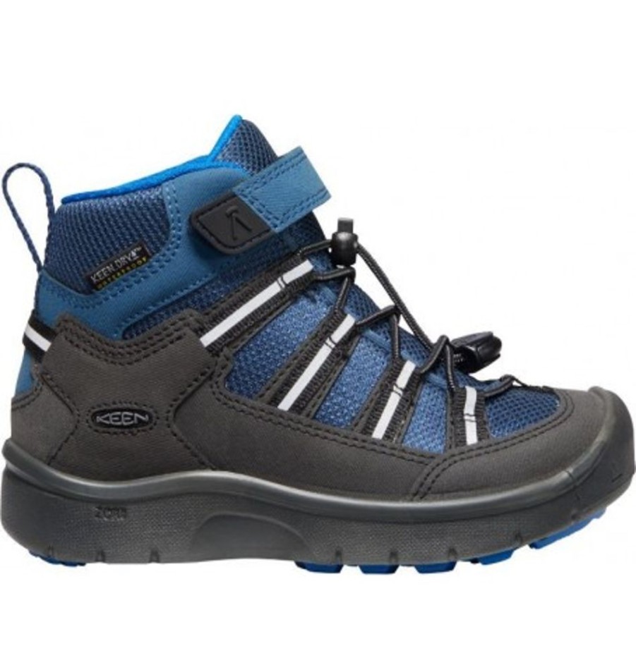 Kids Shoes Shoesissime Fall Boots | Keen Hikeport 2 Sport Mid Wp 1022784 Blue