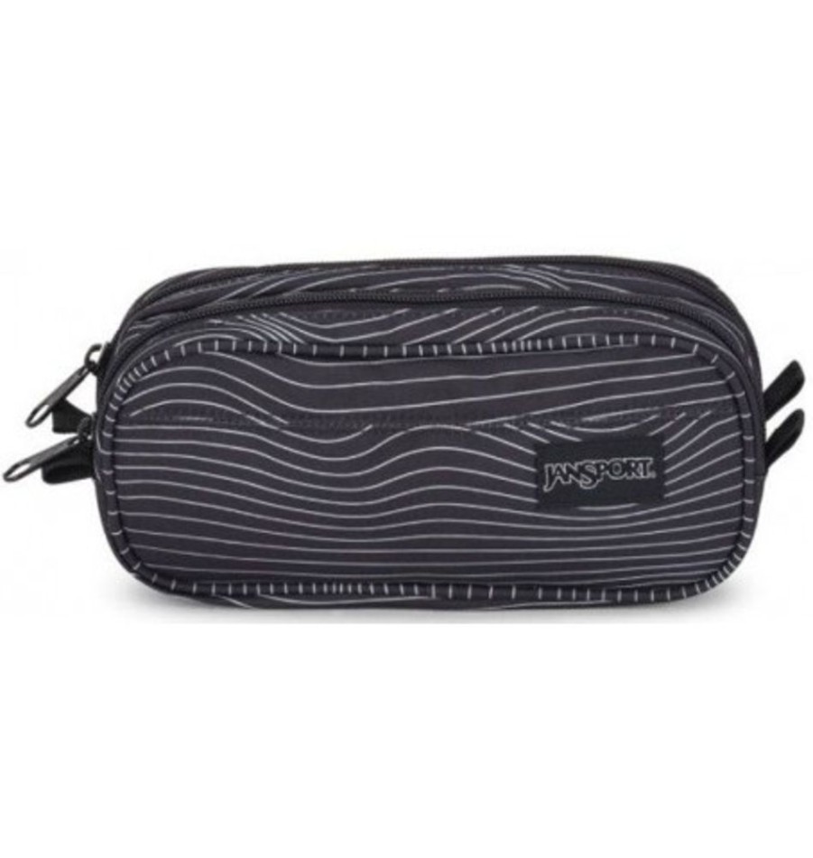 Accessories Shoesissime Pencil Cases | Jansport Large Accessory Pouch Black