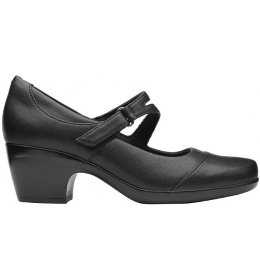 Women'S Shoes Shoesissime Shoes | Clarks Emily Clover 26169695 Black