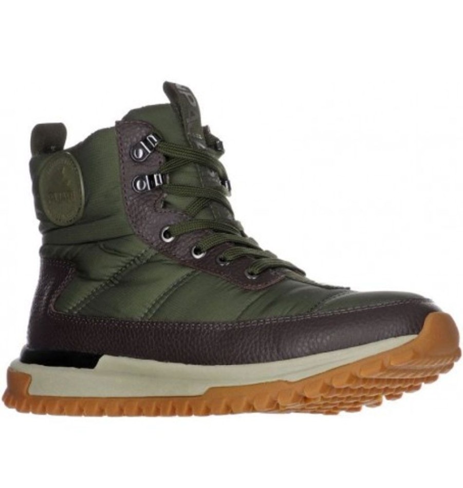 Men'S Shoes Shoesissime Winter Boots | Pajar Fero Green Khaki