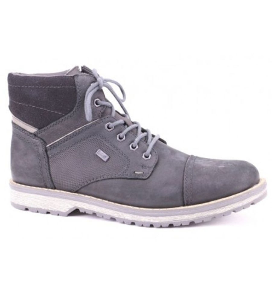 Men'S Shoes Shoesissime Winter Boots | Rieker 39241 Black