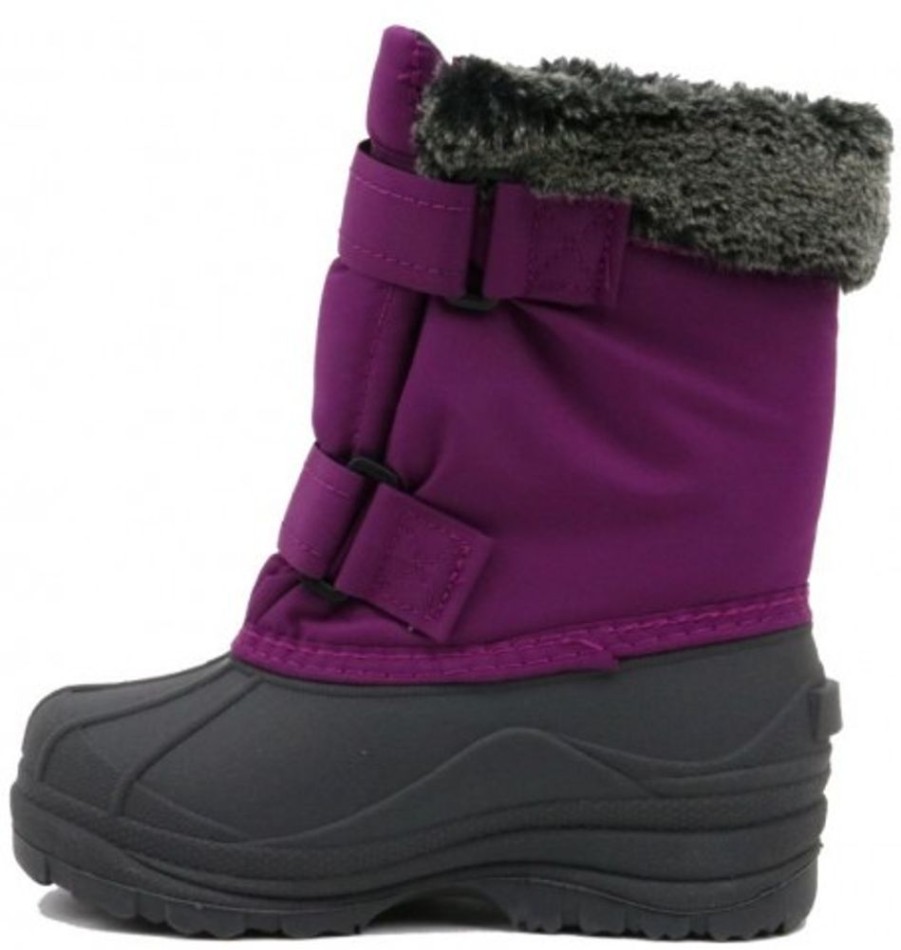 Kids Shoes Shoesissime Winter Boots | Hichaud Coeur Flocon 5502 Purple