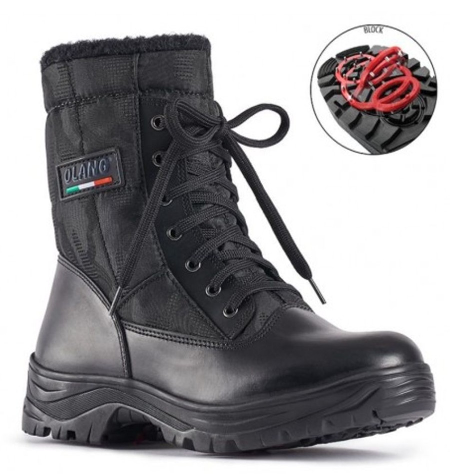 Men'S Shoes Shoesissime Winter Boots | Olang Idra Black