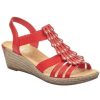 Women'S Shoes Shoesissime Sandals | Rieker 62436-33 Red