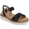 Women'S Shoes Shoesissime Sandals | Rieker - Remonte D0Q52-00 Black