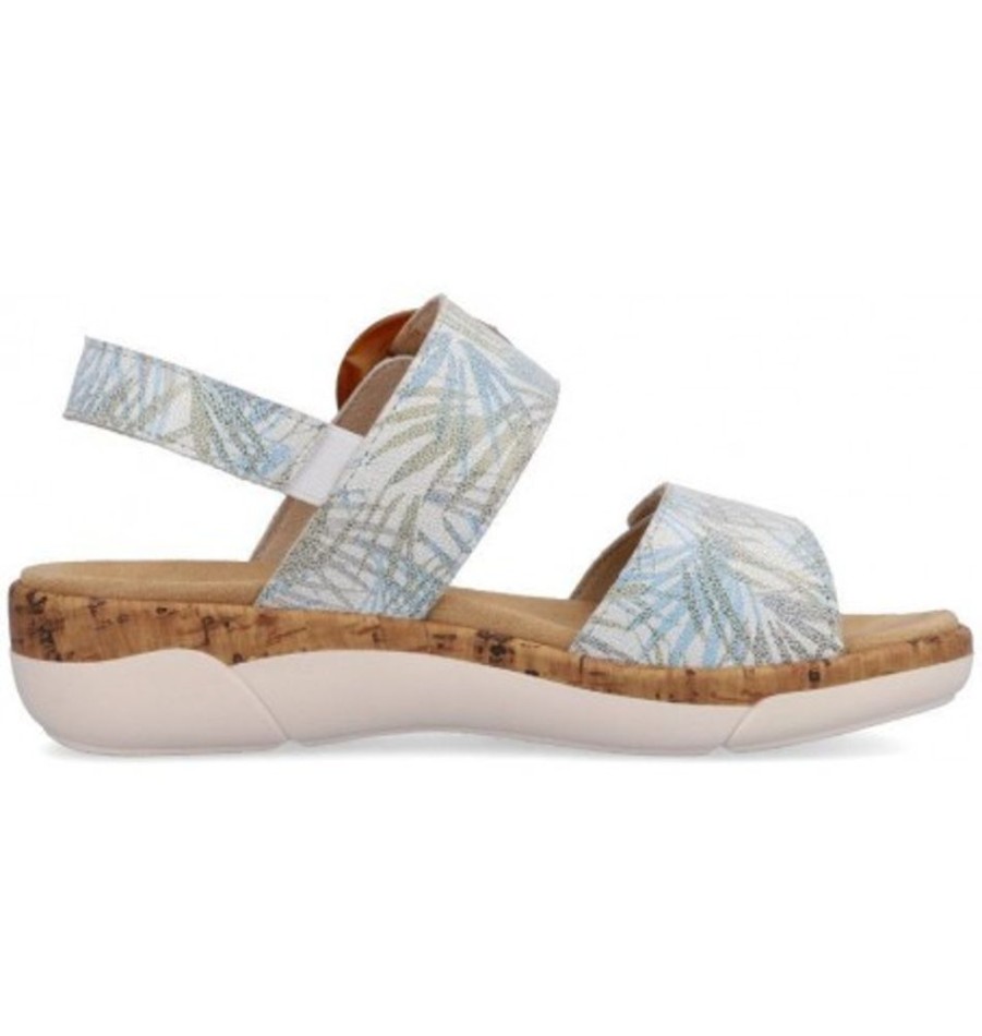 Women'S Shoes Shoesissime Sandals | Rieker - Remonte R6853-92 Multi