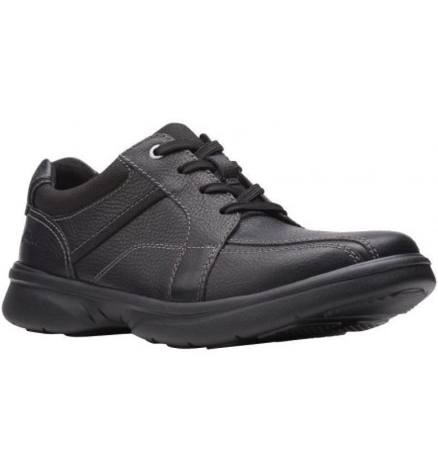 Men'S Shoes Shoesissime Dress Shoes With Laces | Clarks Brawley Walk 26153332 Black