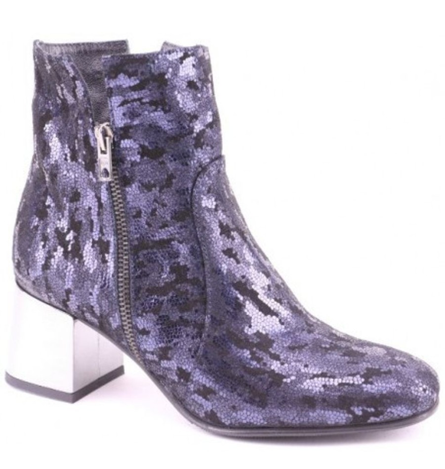 Women'S Shoes Shoesissime Fall Boots | Collections Bulle 42290 Blue