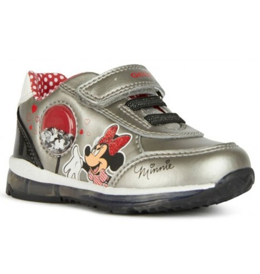 Kids Shoes Shoesissime Sneakers/Shoes | Geox Kilwi G.D B26D5D Silver Grey