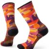 Accessories Shoesissime Women'S | Smartwool Women'S Hike Light Cushion Crew Socks Yellow Orange