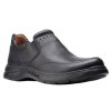 Men'S Shoes Shoesissime Dress Shoes Without Laces | Clarks Un Brawley Step 26151788 Black