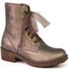 Women'S Shoes Shoesissime Fall Boots | Portofino Dy46923 Metallic Gold