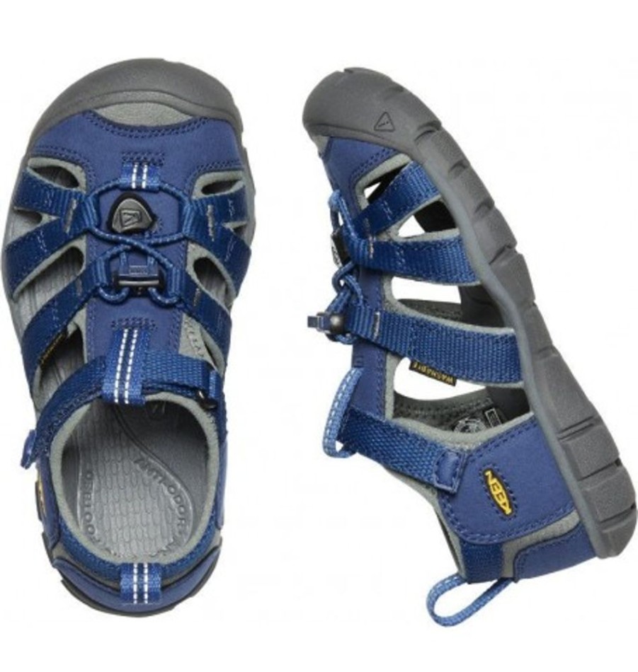 Kids Shoes Shoesissime Sandals | Keen Seacamp Ii Cnx (Grandeur 8-10) 1010088 Blue