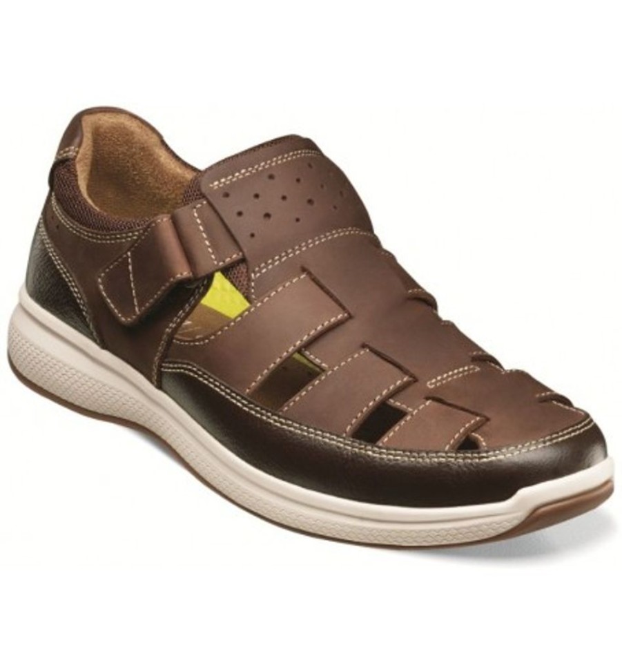 Men'S Shoes Shoesissime Casual Shoes | (Weyco Group Inc) Florsheim Great Lakes Fsh 13348 Brown