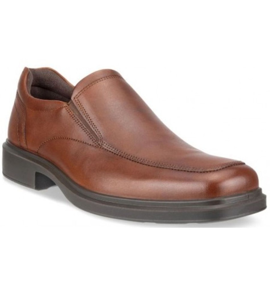 Men'S Shoes Shoesissime Dress Shoes Without Laces | Ecco Helsinki 2 500154 Brown