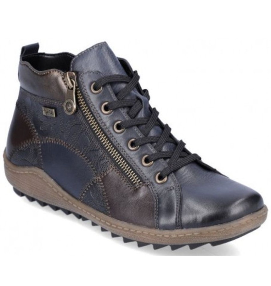 Women'S Shoes Shoesissime Fall Boots | Rieker - Remonte R1467-14 Blue