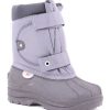 Kids Shoes Shoesissime Winter Boots | Hichaud 7577D Silver Grey