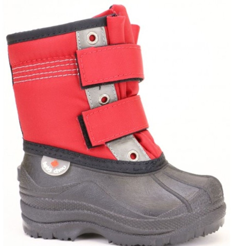 Kids Shoes Shoesissime Winter Boots | Hichaud 7453A Red