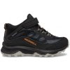 Kids Shoes Shoesissime Fall Boots | Merrell Moab Speed Mid Ac Wp Mk265951 Black