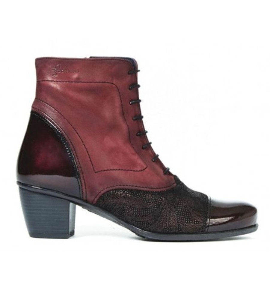 Women'S Shoes Shoesissime Fall Boots | Dorking - Fluchos 7255 Burgundy