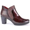 Women'S Shoes Shoesissime Fall Boots | Jose Saenz 5064 Burgundy