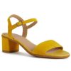 Women'S Shoes Shoesissime Sandals | Geox Aurely 50 B D25Rxb Yellow Orange