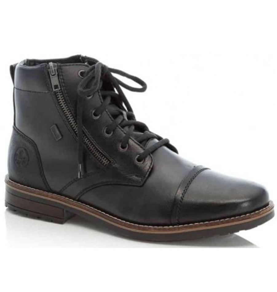 Men'S Shoes Shoesissime Winter Boots | Rieker 33200-02 Black