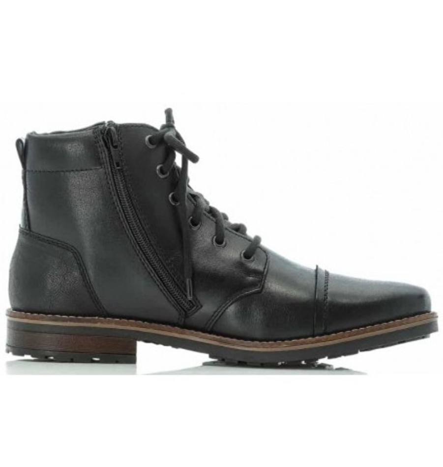 Men'S Shoes Shoesissime Winter Boots | Rieker 33200-02 Black