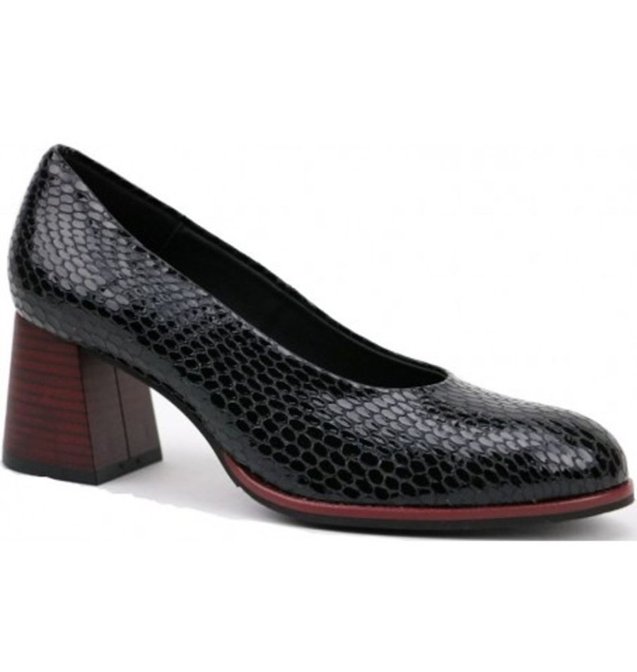 Women'S Shoes Shoesissime Shoes | Collections Bulle 530 Black Varnish