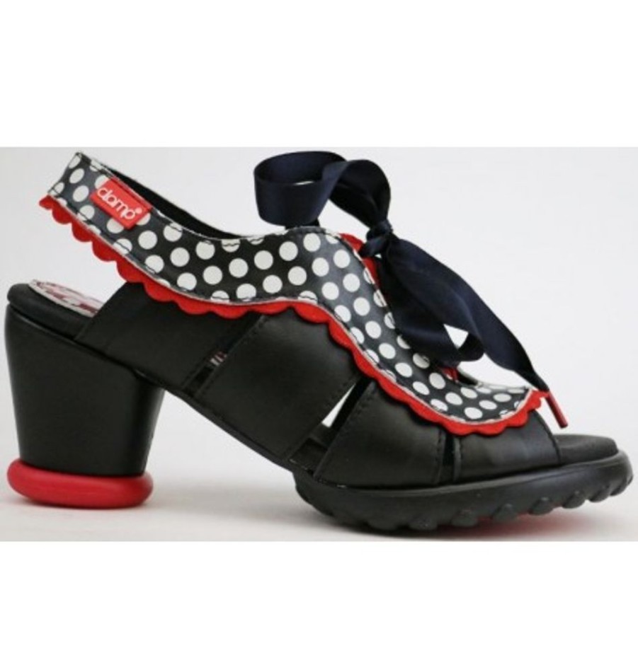 Women'S Shoes Shoesissime Sandals | Clamp 50Zuta-001 Black