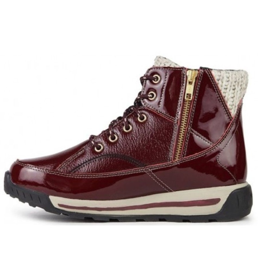 Women'S Shoes Shoesissime Winter Boots | Nexgrip Ice Kimberly 2.0 P790 Burgundy