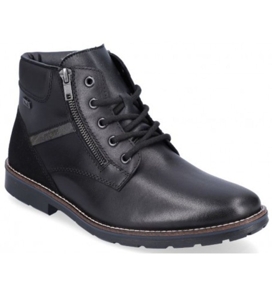 Men'S Shoes Shoesissime Winter Boots | Rieker 15303-00 Black