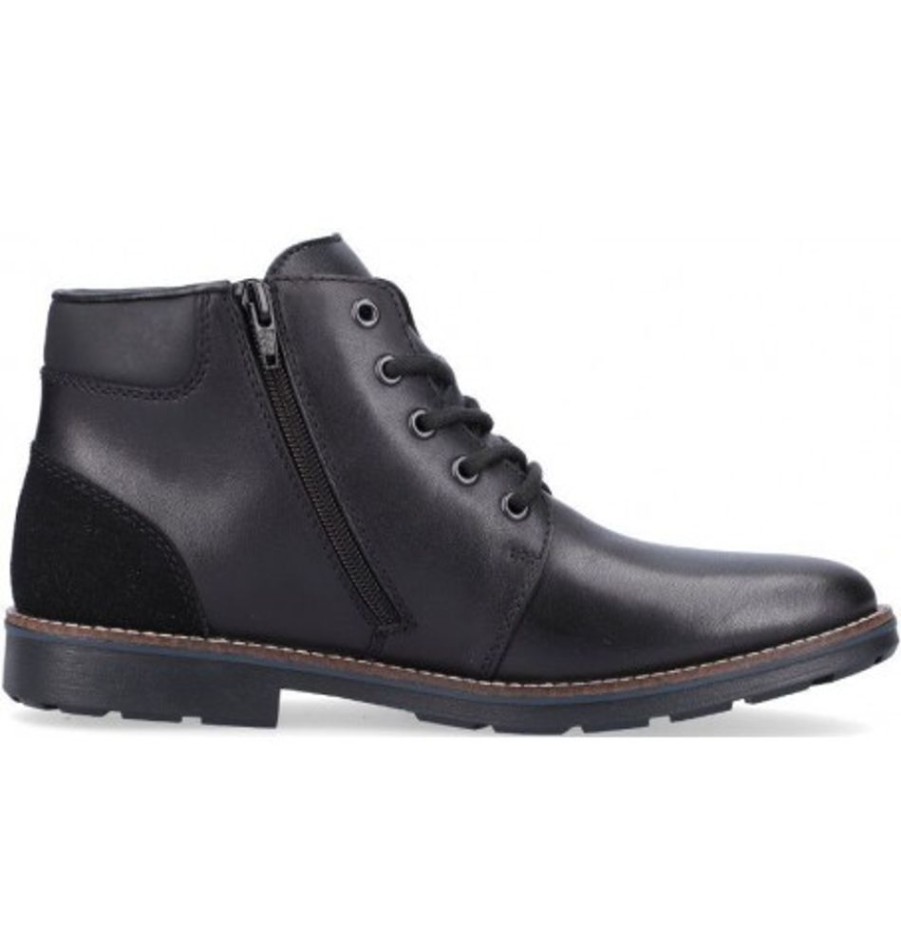 Men'S Shoes Shoesissime Winter Boots | Rieker 15303-00 Black