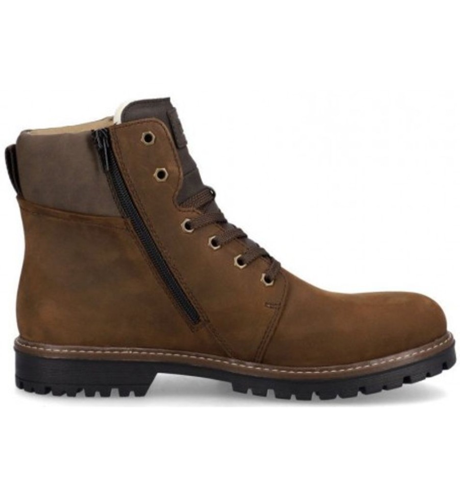 Men'S Shoes Shoesissime Winter Boots | Rieker F3606-22 Brown