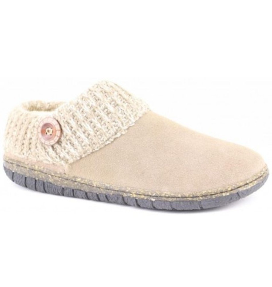 Women'S Shoes Shoesissime Slippers | Foamtreads Olivia2 Taupe