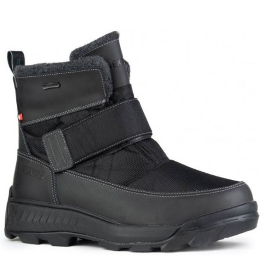 Men'S Shoes Shoesissime Winter Boots | Nexgrip Ice Jacob 3.0 R0635 Black