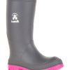 Kids Shoes Shoesissime Rain Boots | Kamik Stomp Ek4149 Ek6149 Silver Grey