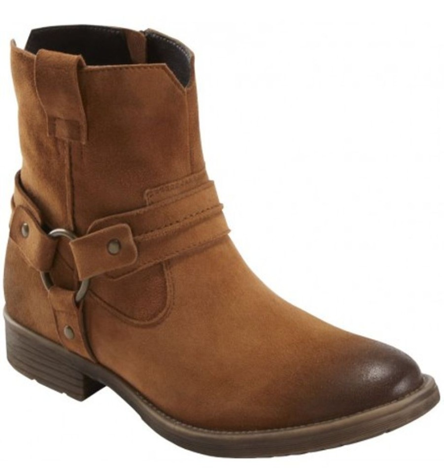 Women'S Shoes Shoesissime Fall Boots | Earth Ash Everglade 603730 Tan