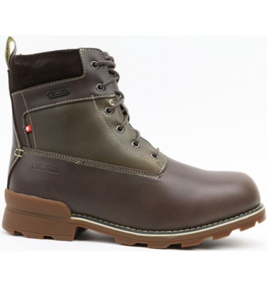 Men'S Shoes Shoesissime Winter Boots | Nexgrip Ice Baldwin 10221 Brown