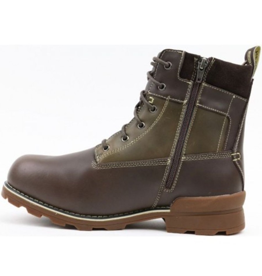 Men'S Shoes Shoesissime Winter Boots | Nexgrip Ice Baldwin 10221 Brown