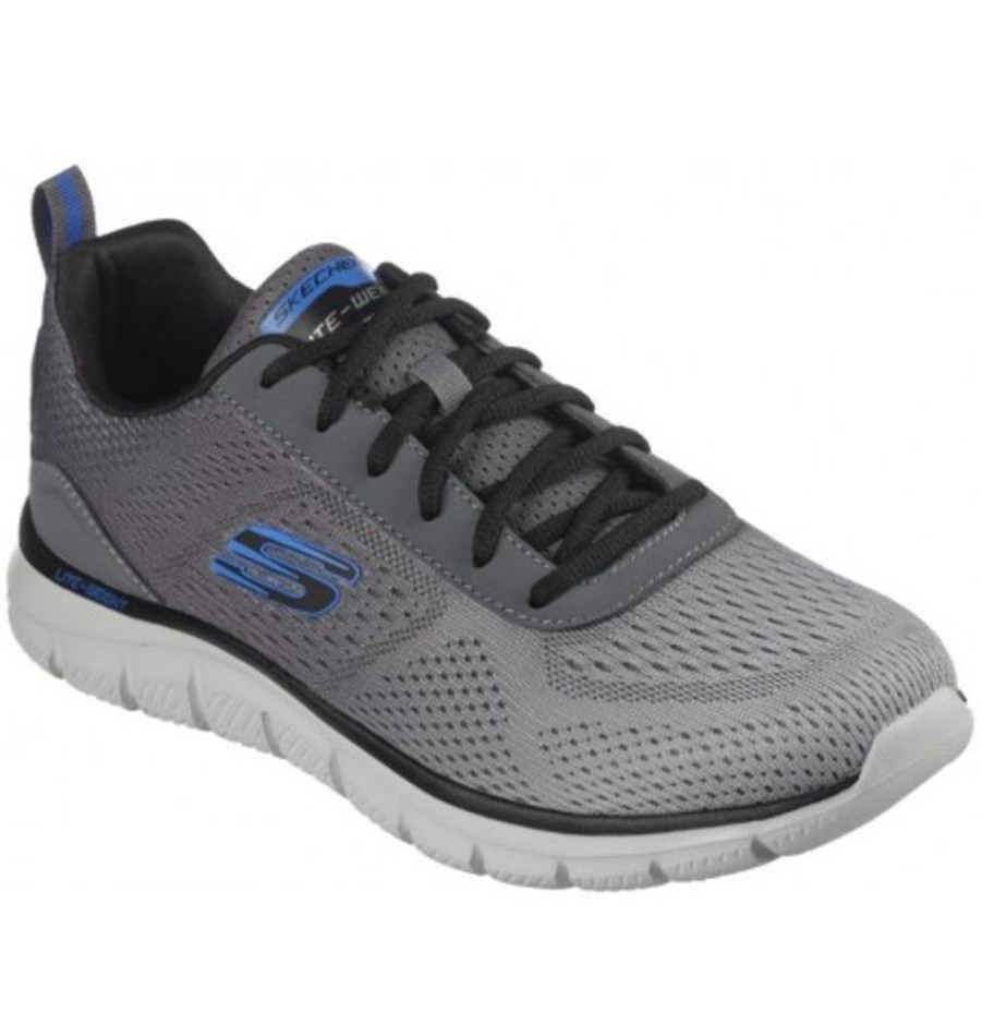 Men'S Shoes Shoesissime Casual Shoes | Skechers Ripkent 232399 Silver Grey