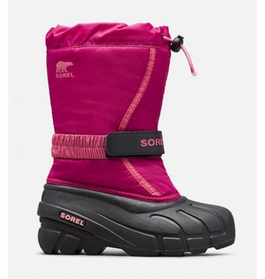 Kids Shoes Shoesissime Winter Boots | Sorel Flurry Pink