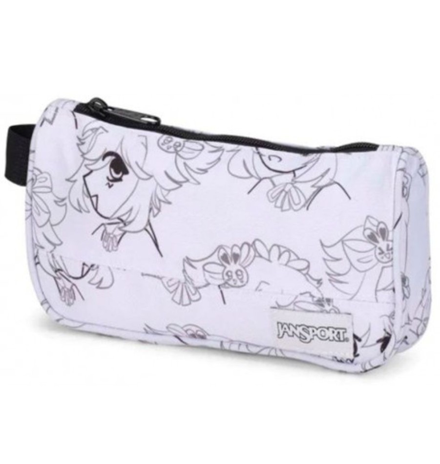 Accessories Shoesissime Pencil Cases | Jansport Medium Accessory Pouch White