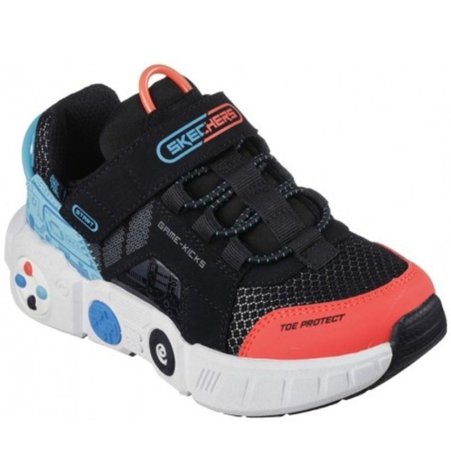 Kids Shoes Shoesissime Sneakers/Shoes | Skechers Gametronix 402260L Black