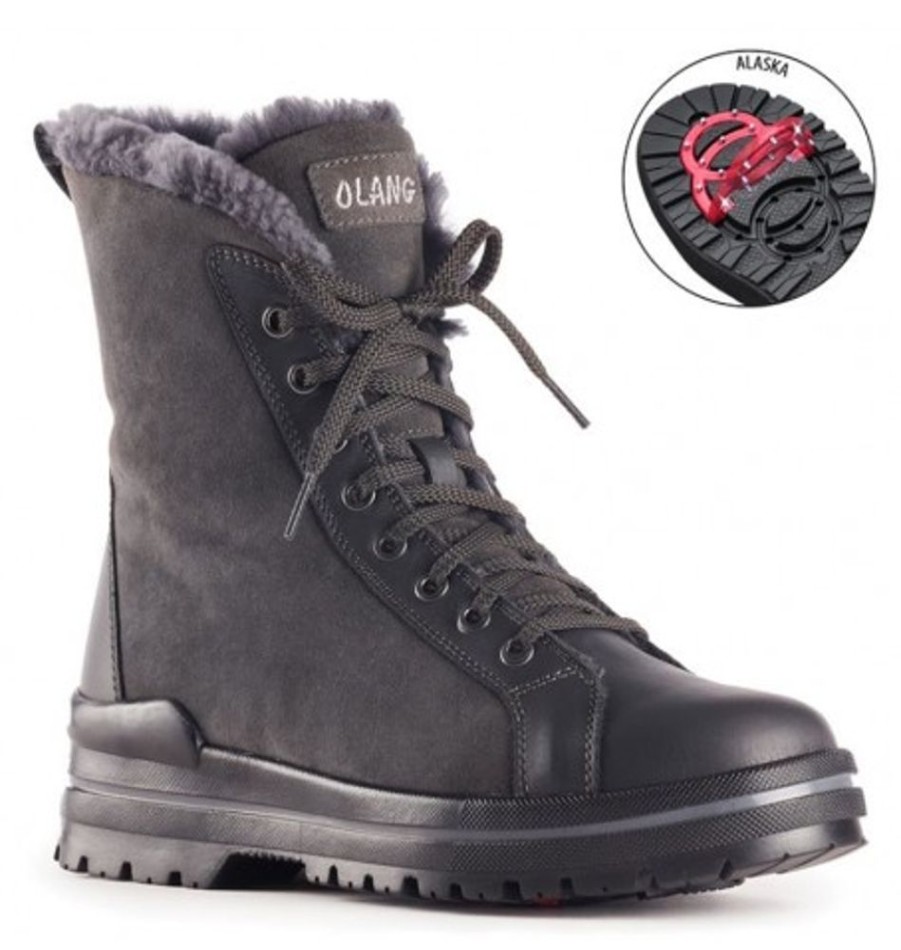 Women'S Shoes Shoesissime Winter Boots | Olang Zaide Silver Grey