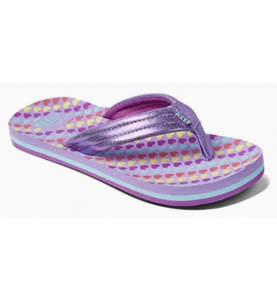 Kids Shoes Shoesissime Sandals | Reef Kids Ahi Ci6749 Ci6741 Purple