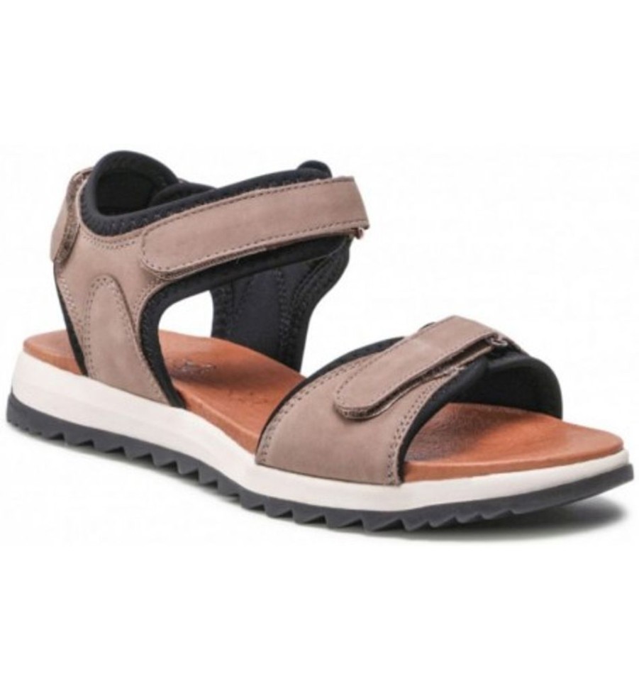 Women'S Shoes Shoesissime Sandals | Caprice 28711-28 Taupe