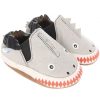 Kids Shoes Shoesissime Slippers | Robeez Dino Dan 5059112 Silver Grey